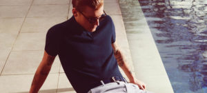 camisa polo masculina